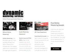 Tablet Screenshot of dynamicmasteringservices.co.uk